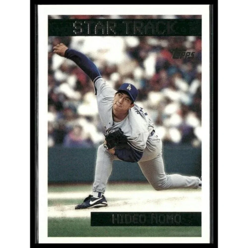 Hideo Nomo #40T Rookie 1995 Topps Traded & Rookies Los Angeles Dodgers
